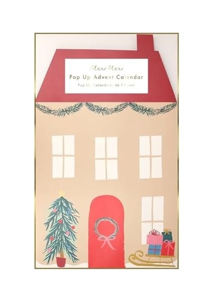 Meri - Santa's House Pop Up Advent Calendar - Noel Baba'nın Evi Advent Calendar fiyatları