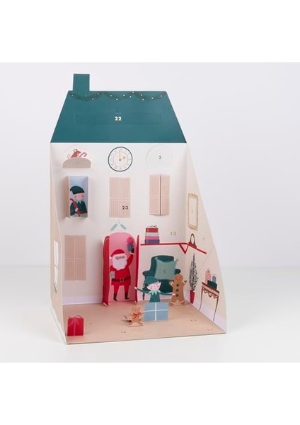 Meri - Santa's House Pop Up Advent Calendar - Noel Baba'nın Evi Advent Calendar modelleri