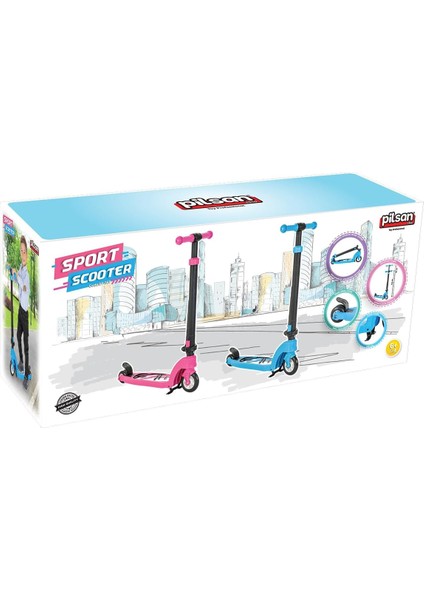 Sport Scooter Pembe