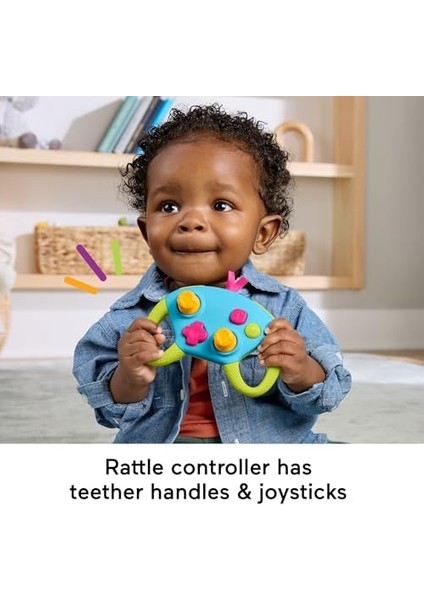 Minik Oyuncu Hediye Seti Fisher-Price Minik Oyuncu Hediye Seti, Yenidoğanlara Yönelik 3 Adet Gelişime Yardımcı Oyuncak HYR57 fiyatları