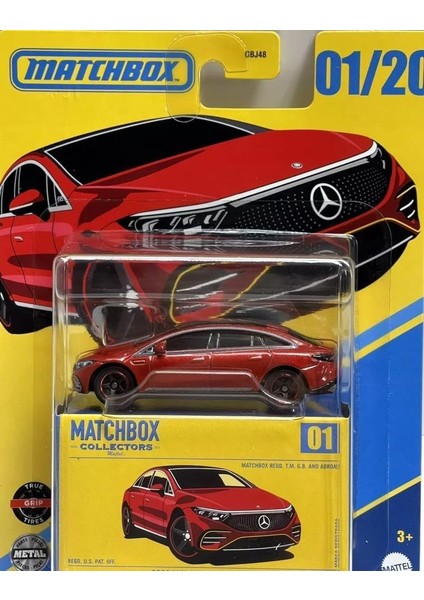 Koleksiyon Araçlar GBJ48 - HVW23 2022 Mercedes-Benz Eqs