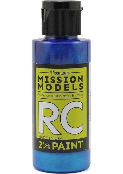 Models MMRC-022 Su Bazlı Rc Boya, 2 Oz Şişe, Inci Mavisi