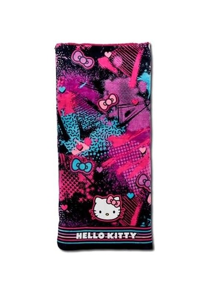 Hello Kitty Bulut Sherpa Pijama Çantası, 68,5 cm x 157,5 Cm, Slumber Kitty modelleri
