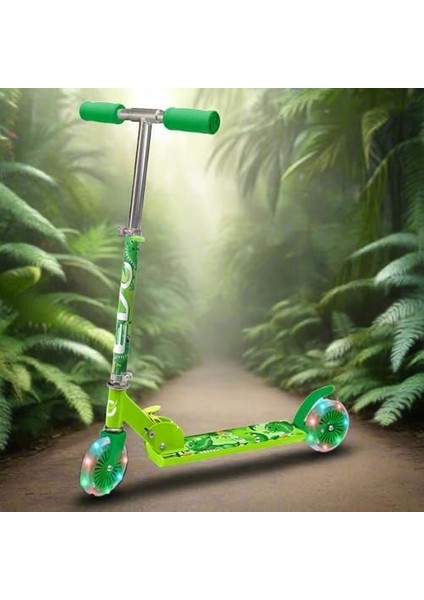 2 Tekerlekli Katlanabilir Dino Inline Işıklı Scooter fiyatları