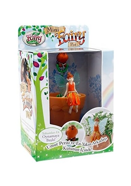 Fairy Garden Mini Peri Saksısı Turuncu fiyatları