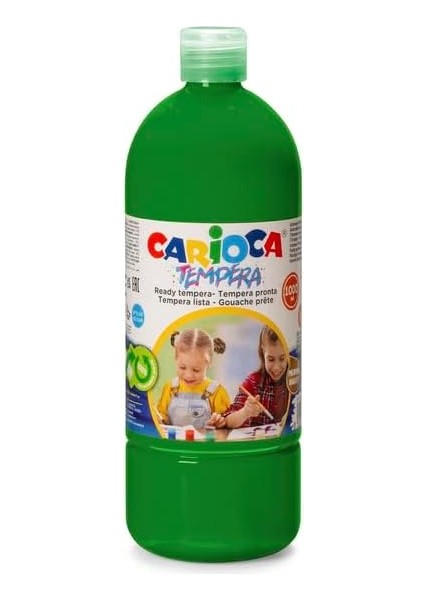 Tempera Suluboya Süper Yıkanabilir Yeşil 1000 Ml.