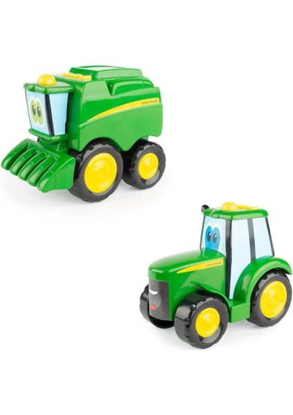 Fonksiyonlu Traktör Johnny ve Biçerdöver Corey