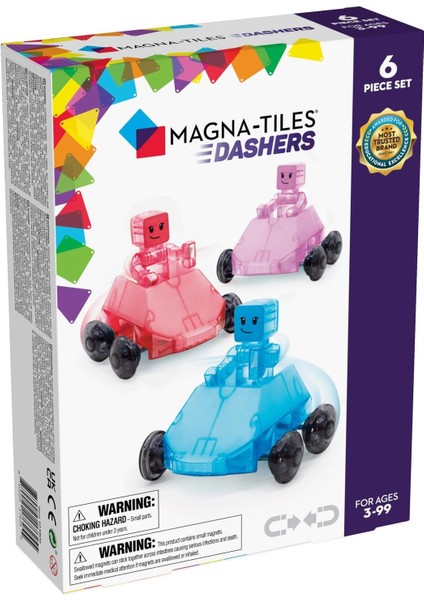 Dashers Hızlı Sürücüler 6 Parça Oyuncak Seti