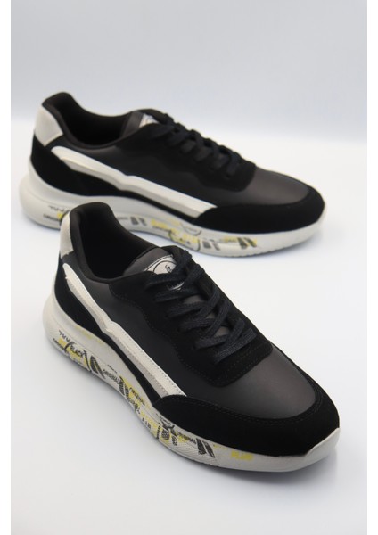 Erkek Sneaker Siyah Ayakkabı