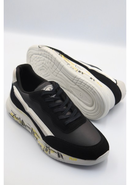 Erkek Sneaker Siyah Ayakkabı modelleri