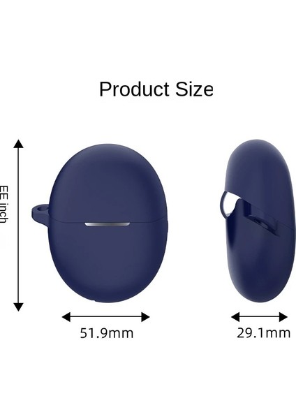 Huawei Freebuds 6 Uyumlu Mat Silikon Kılıf Koruyucu fiyatları