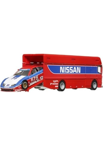 Wheels Premium Team Transport HRV44 Car Culture Euro Hauler & 94' Nissan 300 Zx Gts modelleri