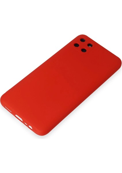 Realme C11 Kılıf Nano Içi Kadife Silikon - Kırmızı Svlrs fırsatları