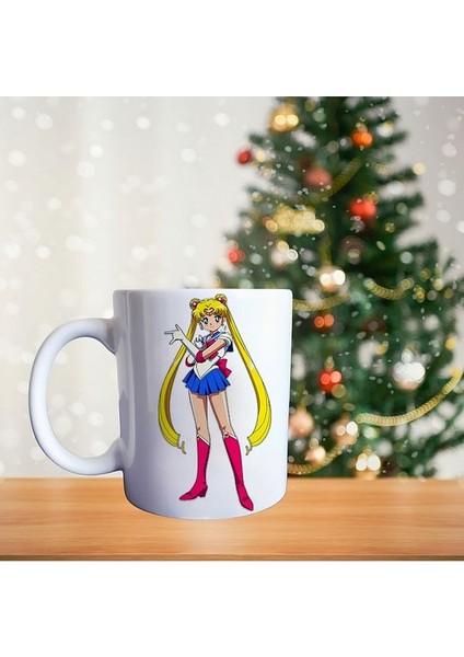 Sailormoon - Ay Savaşçısı - Eternal - 90 Lar Çizgi Film Porselen Kupa