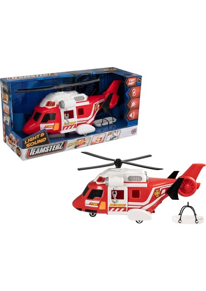 Sesli ve Işıklı Itfaiye Helikopteri