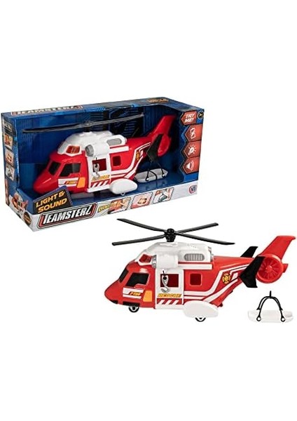 Sesli ve Işıklı Itfaiye Helikopteri