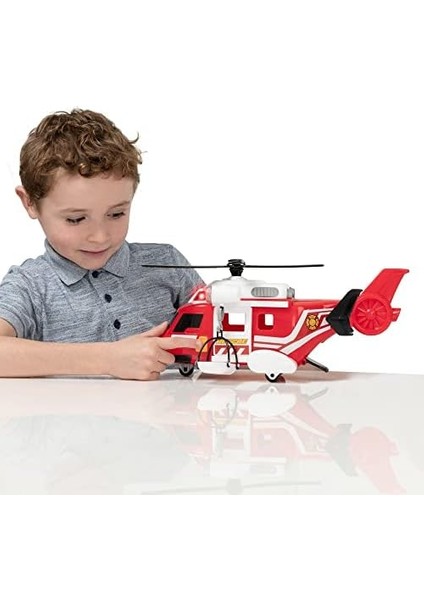 Sesli ve Işıklı Itfaiye Helikopteri