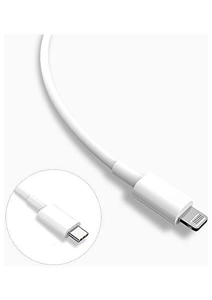 Apple Iphone 11 ve 12 Uyumlu Usb-C To Lightning 20W Pd Hızlı Şarj ve Data Kablo. Iphone 11 ve 12 Cihazlar Ile Uyumludur : Iphone 11, 11 Pro, 11 Pro Max, Iphone 12, 12 Pro, 12 Pro Max, 12 Mini modelleri
