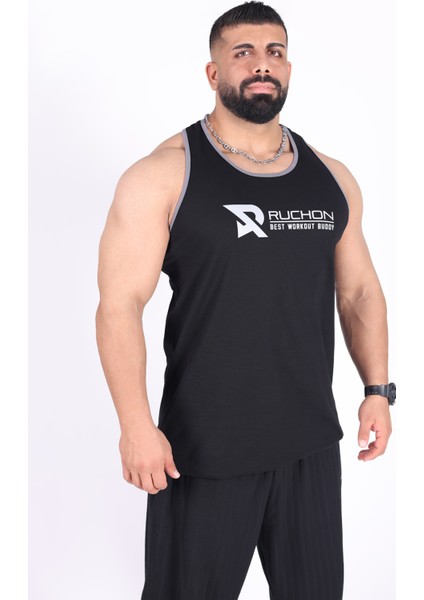 Tank Top - Best Workout Erkek Rahat Fit Sporcu Atlet - Fitness & Antrenman Giyim - %100 Pamuklu Kumaş modelleri