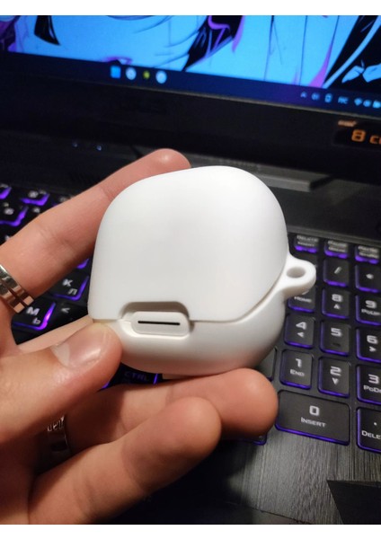 Anker Soundcore Liberty 4 Nc Uyumlu Kılıf Kancalı Silikon modelleri