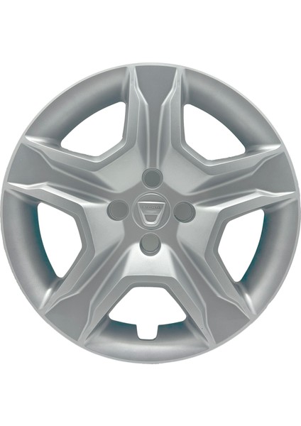 Dacia Sandero Stepway 16" Inç Uyumlu 4 Adet 1 Takım Gri Kırılmaz Esnek Jant Kapağı 035 modelleri