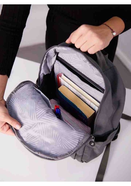 Eflan Moda Kırın Kır Kumaştan Çok Bölmeli Unisex Laptop Okul ve Günlük Kullanıma Uygun Sırt Çantası indirimleri