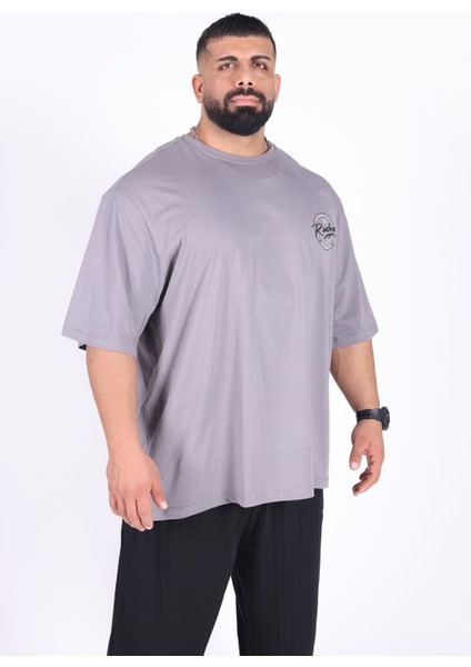 Bigsize - Tshirt Bodybuilding Co. Erkek Geniş Kalıp Sporcu Tişört - Fitness & Spor Giyim - Rahat Pamuklu Kumaş modelleri