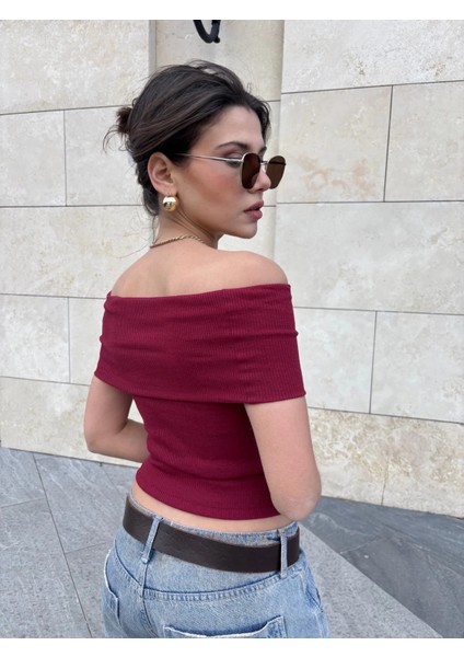 Madonna Yaka Sıfır Kol Bluz modelleri