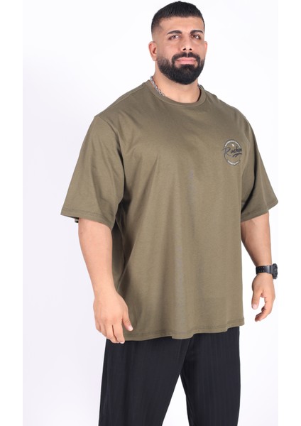 Bigsize - Tshirt Bodybuilding Co. Erkek Geniş Kalıp Sporcu Tişört - Fitness & Spor Giyim - Rahat Pamuklu Kumaş fiyatları