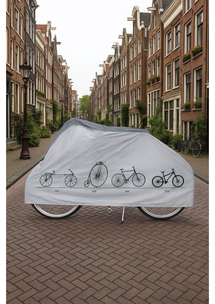 Waterproof Bisiklet Brandası - Su Geçirmez Motorsiklet Örtüsü - Motorsiklet Kılıfı - Bisiklet Kılıfı - Bisiklet Koruma Kılıfı - Motor Brandası