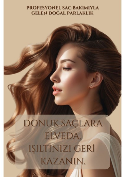 Saç Bakım Proteini Dökülmelere / Yıpranmalara Karşı Profosyonel Saç Bakımı Özel Ürün 50 gr