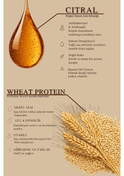 Saç Bakım Proteini Dökülmelere / Yıpranmalara Karşı Profosyonel Saç Bakımı Özel Ürün 50 gr