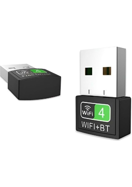 Concord USB Wifi 2.4 Ghz+ Bluetooth 4.2 Adaptör W-5 (Ikisi Bir Arada)