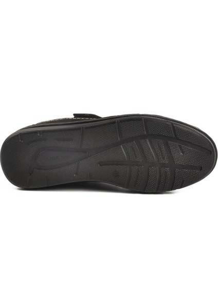 Siyah Süet Hakiki Deri Erkek Günlük Ayakkabı 2623 M indirimleri