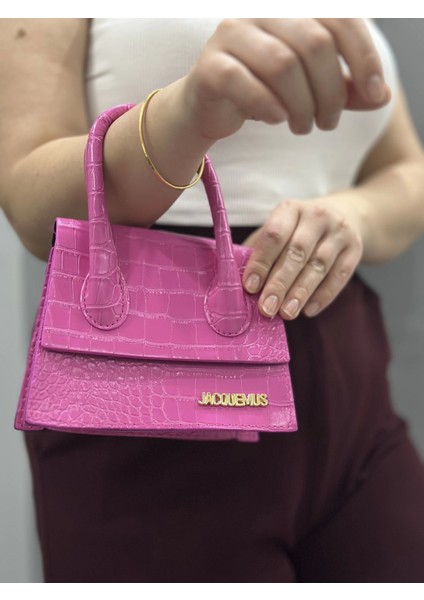 Luxe Pembe Cilt Çanta modelleri