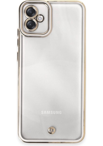 Samsung Galaxy A04E Kılıf Liva Lens Silikon - Beyaz Svlrs fiyatları