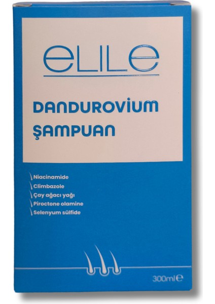 Dandurovium Şampuan Kepeğe Karşı 300 ml indirimleri