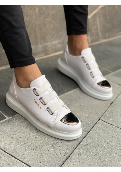 J251 Mirror Ortopedik Taban Günlük Cilt Erkek Sneaker Spor Ayakkabı Cbt Beyaz fiyatları