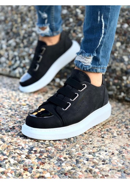 J251 Mirror Ortopedik Taban Günlük Cilt Erkek Sneaker Spor Ayakkabı Cbt Siyah fiyatları
