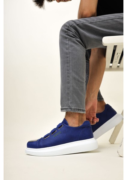 J251 Mirror Ortopedik Taban Günlük Cilt Erkek Sneaker Spor Ayakkabı Cbt Mavi fiyatları