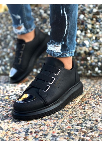 J251 Mirror Ortopedik Taban Günlük Cilt Erkek Sneaker Spor Ayakkabı Cst Siyah fiyatları