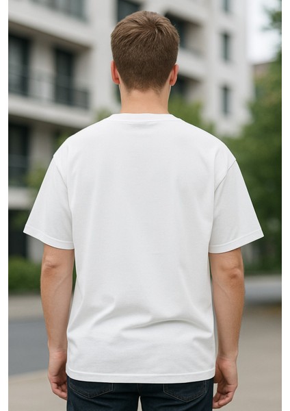 Dualıty Baskılı Oversize Unisex T-Shirt %100 Pamuk modelleri