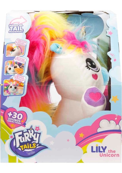 Lily Sesli ve Işıklı Unicorn Peluş indirimleri