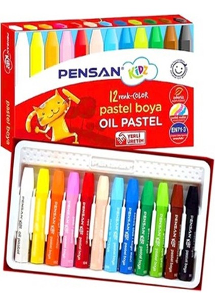 12 Renk Pensan Pastel Boya 25X35 cm Telli Spralli Resim Defteri Pastel Dağıtma Kalemi 15 Yaprak Resim Defteri Yağlı fiyatları
