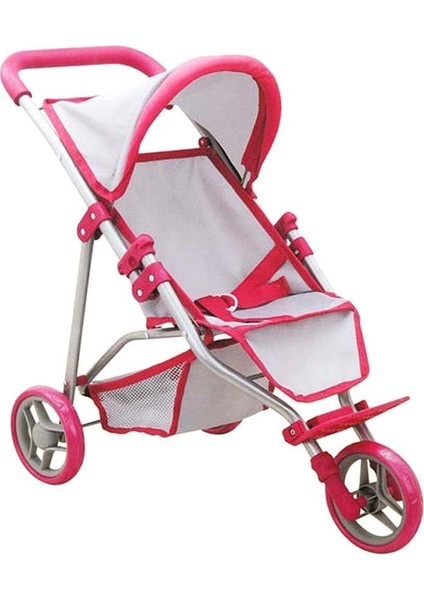 Nessiworld Sunman 3 Tekerlekli Pembe Gri Puset