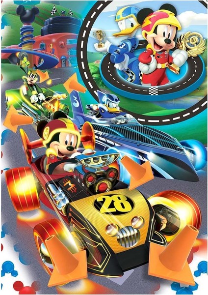 50 Parça Mickey Mouse Puzzle