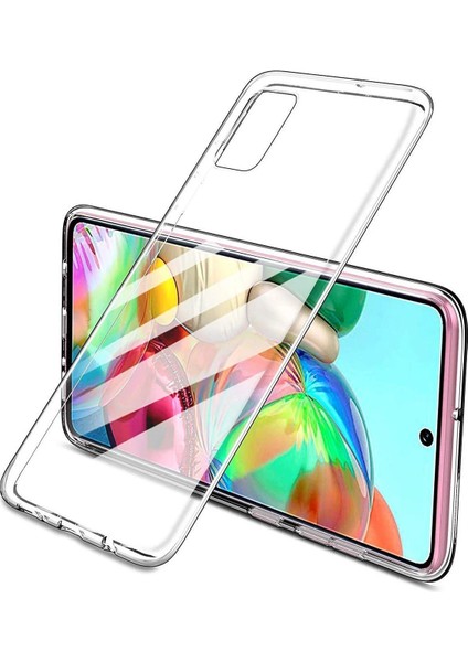Realme 7 Pro Kılıf Lüx Şeffaf Silikon - Şeffaf Svlrs fiyatları