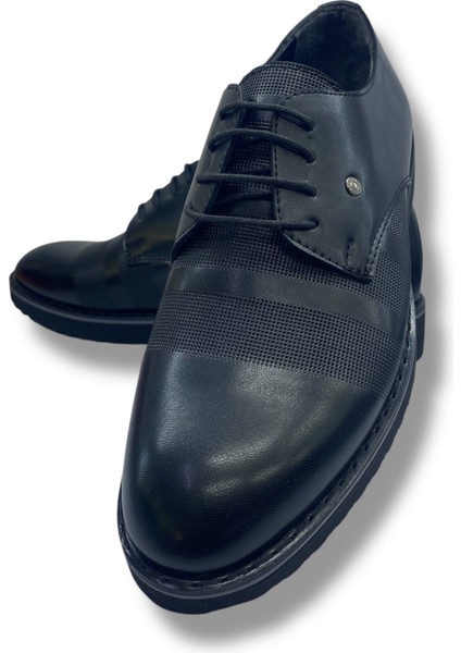 Siyah Mat Özel Baskı Detaylı Bağcıklı Nişan Düğün Özel Günler Damatlık Klasik Erkek Ayakkabı fiyatları