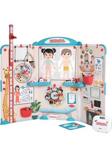 Nessiworld Smoby Aksesuarlı Doktor Oyun Seti 7600340208