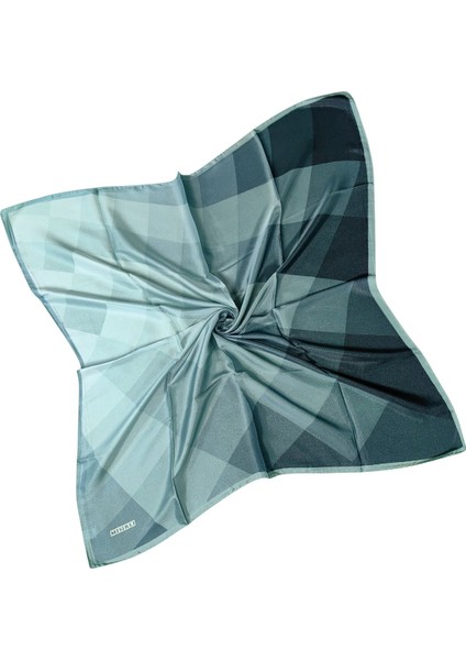 Mısırlı Eşarpları Emprime Sport Kristal Ekose Desenli Eşarp modelleri